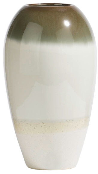 Coco Maison Vase weiß/grün