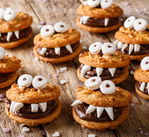 Halloween Monster Kekse